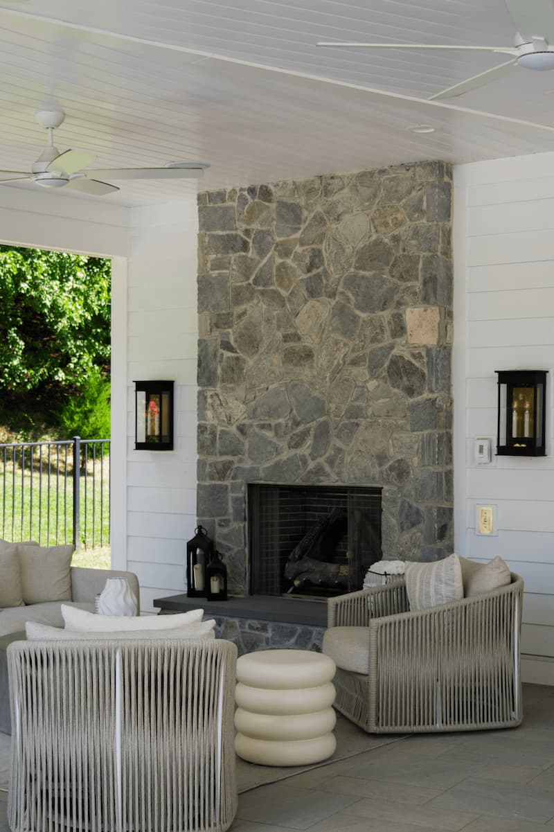 Outdoor Fireplace