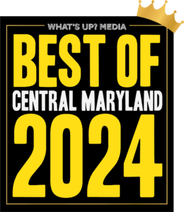 award from What's Up Media for 2024 'Best of Central Maryland'