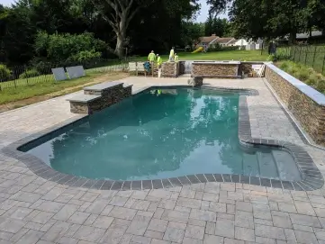 A pool remodel in Annapolis, Maryland, by Coastal Pools